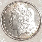 1889 P Morgan Very nice could go either way AU/BU free ship Sigma test genuine+