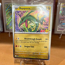 Carta Pokemon promozionale Rayquaza PXP Worlds 2026 153/217 