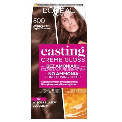 3600521125618 L'Oreal Paris Casting Creme Gloss farba do włosów 500 Jasny B