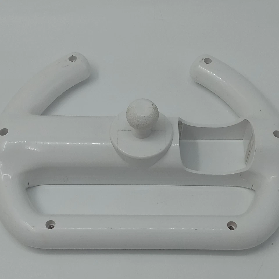 Intec Wii Remote White Racing Wheel Lot Of 3 Wheel Controller Attachments - Image 3 of 4