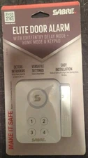 SABRE Elite Door Alarm With Exit/Entry Delay Mode + Home Mode & Keypad