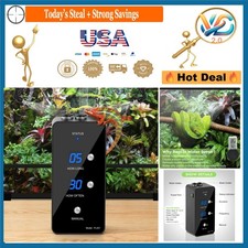 Reptile Humidifier 2L Automatic Misting System for Terrariums Black