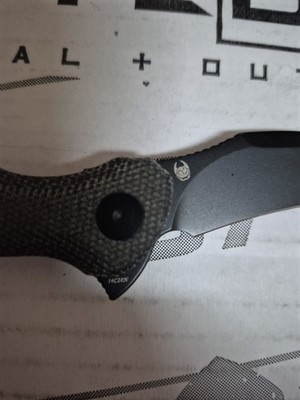 Talon Knife Folder, Check The Logo