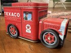 Texaco Red Truck Coin Bank Tin 1993 Gas & Oil Advertising Reproduction — photo 2