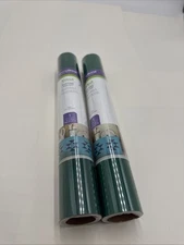 Cricut STRONGBOND EVERYDAY IRON ON Vinyl Sheets Crafts Decor  LOT 2  KELLY COLOR