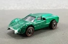 Hot Wheels Redline 1968 Ford J-Car Green Sweet 16 Made in USA