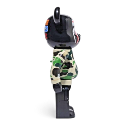 BE@RBRICK Transformers Optimus Prime BAPE CAMO SHARK 400% MEDICOM