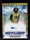 2024 Topps Chrome Basketball Gold Geometric Refractor Brice Sensabaugh #SLS-BS
