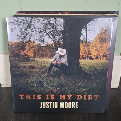 Justin Moore This Is My Dirt Colored Vinyl LP Valory Music 2024 Country