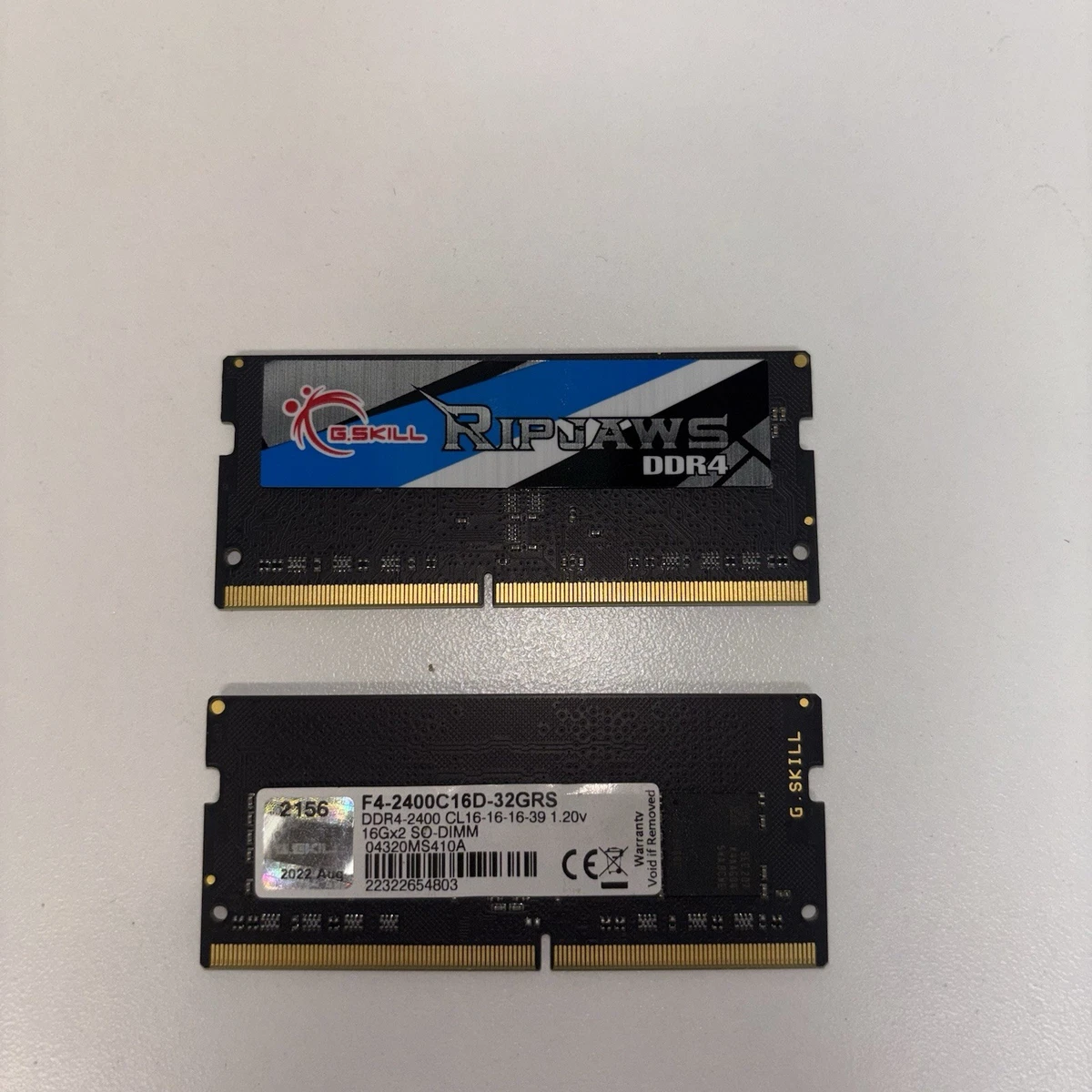 G. SKILL PC4-19200 (DDR4-2400) Bus Speed Computer RAM 32 GB Total