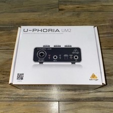 Behringer U-PHORIA UM2 Single Channel Audio I...