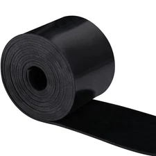Neoprene Rubber Strips Solid Rubber Rolls 3.2in x 1/8in x 10Ft Leveling/Sealing