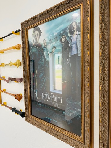 Harry Potter Full 8 Poster Full Set Framed | 13x19 | Ornate Gold Wood UV Acrylic - Picture 14 of 24