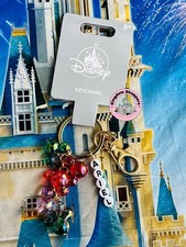 2025 Disney Parks Ariel The Little Mermaid Bead Dangle Bag Flair Keychain New