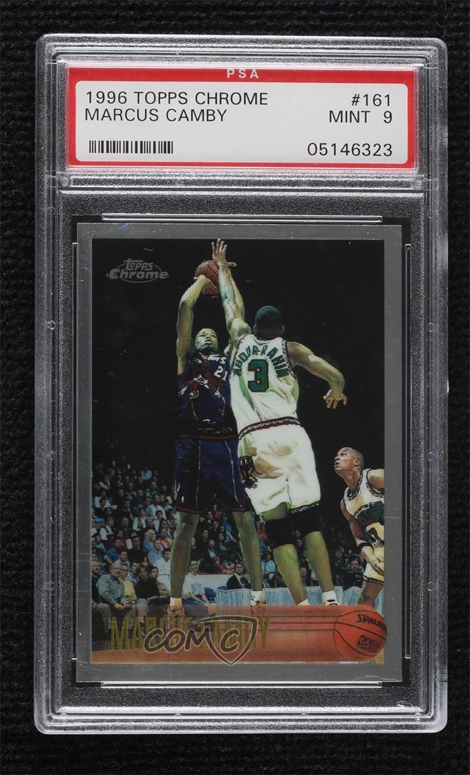 1996-97 Topps Chrome Marcus Camby #161 PSA 9 MINT 0ad