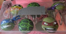 Teenage Mutant Ninja Turtles 12 Shower Curtain Hooks (1 Has Break)