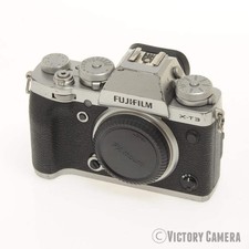 FUJI Fujifilm X-T3 XT3 26.1MP Chrome Mirrorless Camera Body EXC- 