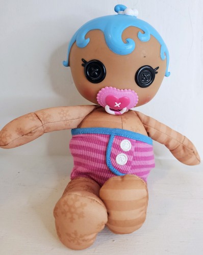 Lalaloopsy Babies Mittens Fluff N Stuff Baby Doll Striped Nappy Hat Bottle Pet - Bild 10 von 11