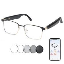 AI Translator Glasses Blue Light Sunglasses 110 Languages Real-Time Travel