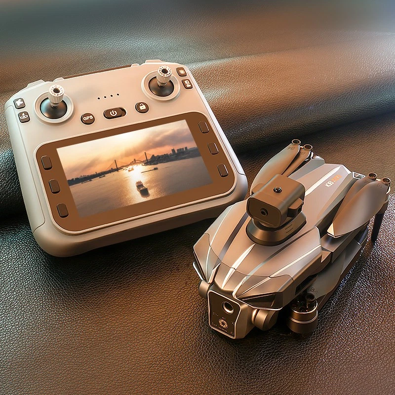 Airdrop GPS Drone 4.5" Screen Intelligent Obstacle Avoidance 4K Camera UAV - Image 2 of 4