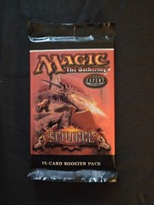 WOTC MTG Scourge, sealed, English booster pack, 15 cards from 2003