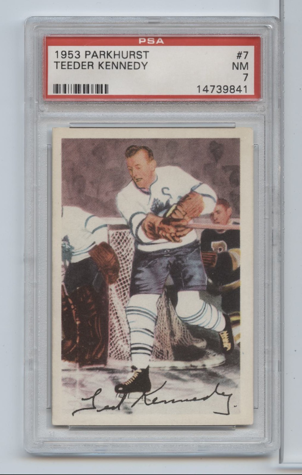 1953 Parkhurst Teeder Kennedy #7 PSA 7