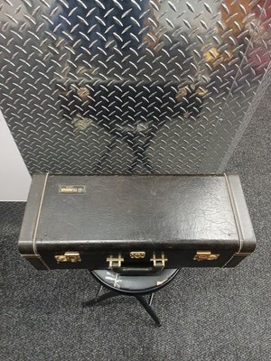 Used Excellent Yamaha 2 Trumpet S double Case Black Has 2 Handles