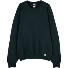 Used 90'S Russell Athletic plain blank sweatshirt men's size XL equivalent v...