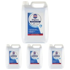 Nilco Nilglass Glass & Mirror Cleaner 5L x4 Treatment 20 Litres 20L Ready To Use