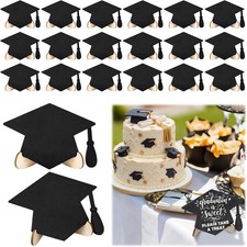20 Pcs Mini Chalkboard Signs Graduat Party Food Labels for Party