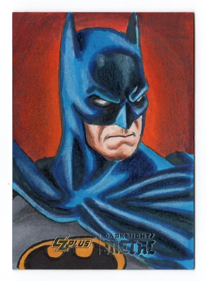 2024 Cryptozoic CZPlus Dark Nights Metal Batman Sketch by Jason Christner - Image 3 of 3