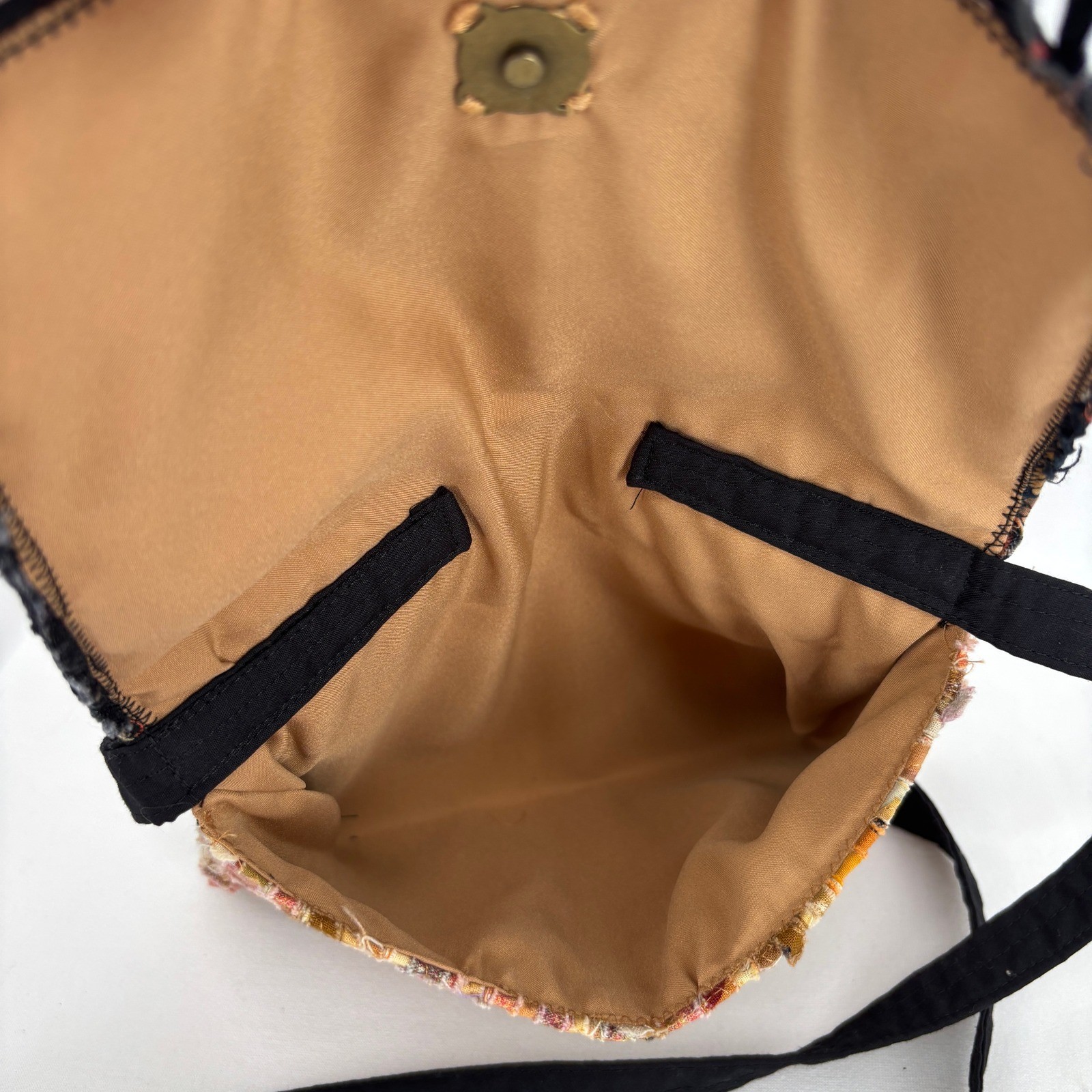 Handmade Eclectic Patchwork Crossbody Bag One of … - image 5