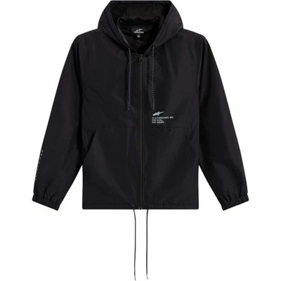Alpinestars Speeder Resolve Black Windbreaker Jacket - image 1 of 2