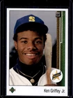1989 Upper Deck Ken Griffey Jr. Rookie RC #1 Mariners