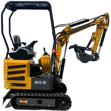 1851 lbs PILOT SYSTEM AGT MX12-B Mini Excavator Digger 13.5HP B & S Engine