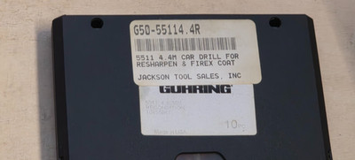 10 Guhring 5511 RT 100 U 4.4mm Reconditioned Carbide Coolant Thru Twist Bits