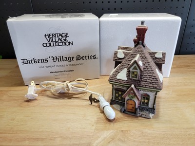 Dept 56 Dickens  Village WM. Wheat Cakes & Pudding #58084 TESTED WORKS