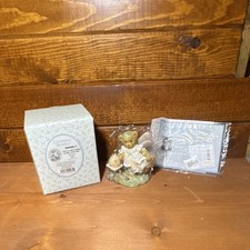 Cherished Teddies Leigh Bear Figurine 0000817 Resin Boxed