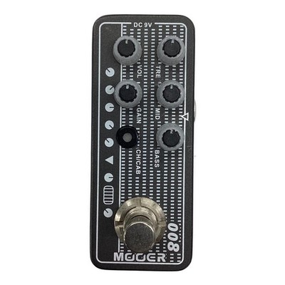 MOOER Micro Preamp 008 Guitar Preamp Pedal Excellent JAPAN