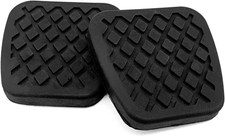 2 x Brake  Clutch Pedal Pad - Rubber Cover Pedal Pad Cover Replacement 46545