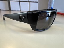 Costa Del Mar Fantail Blackout Frame Gray 580P Plastic Polarized Lens Used 899