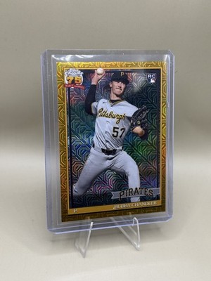 2026 Topps Series 1 Bubba Chandler /50 Gold 1991 Silver Pack Pirates #91C-75 RC