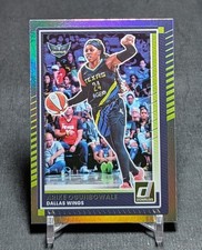 Arike Ogunbowale Silver Holo Foil 2025 Donruss WNBA Basketball #39 Dallas Wings 