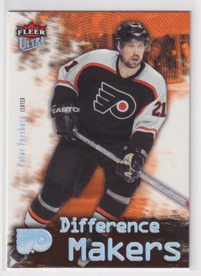 2006-07 Ultra Difference Makers Peter Forsberg Philadelphia Flyers #DM26