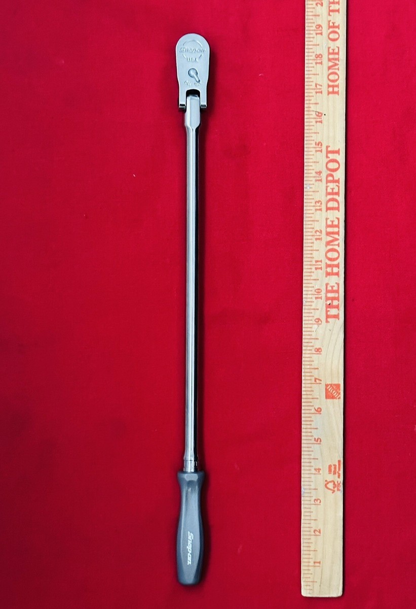 Snap-on Tools FHLLFD80 3/8 Extra Long Black Hard Handle Flex Snap-on Tools FHLLFD80 3/8 Extra Long Black Hard Handle Flex