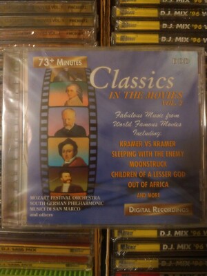 Classics in the Movies Vol. 2 CD 1995 New Sealed Immortal Beloved Kramer Vs.