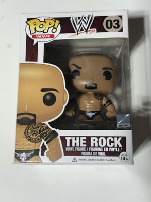 FUNKO POP WWE 03 THE ROCK ザ•ロック Funko Pop! Vinyl: WWE - Dwayne 
