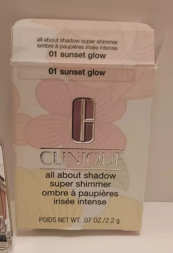 CLINIQUE All About Eye Shadow Soft Shimmer *SUNSET GLOW* /.07 oz/ New in box - Picture 4 of 6