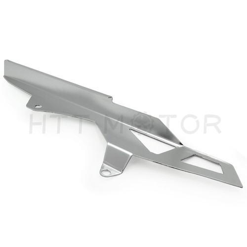 Silver Chain Guard Cover For Suzuki 06-10 GSXR 600 / 750 07-14 GSXR 1000 - Picture 6 of 7