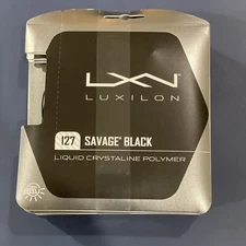 Luxilon Savage Black 127 Tennis String